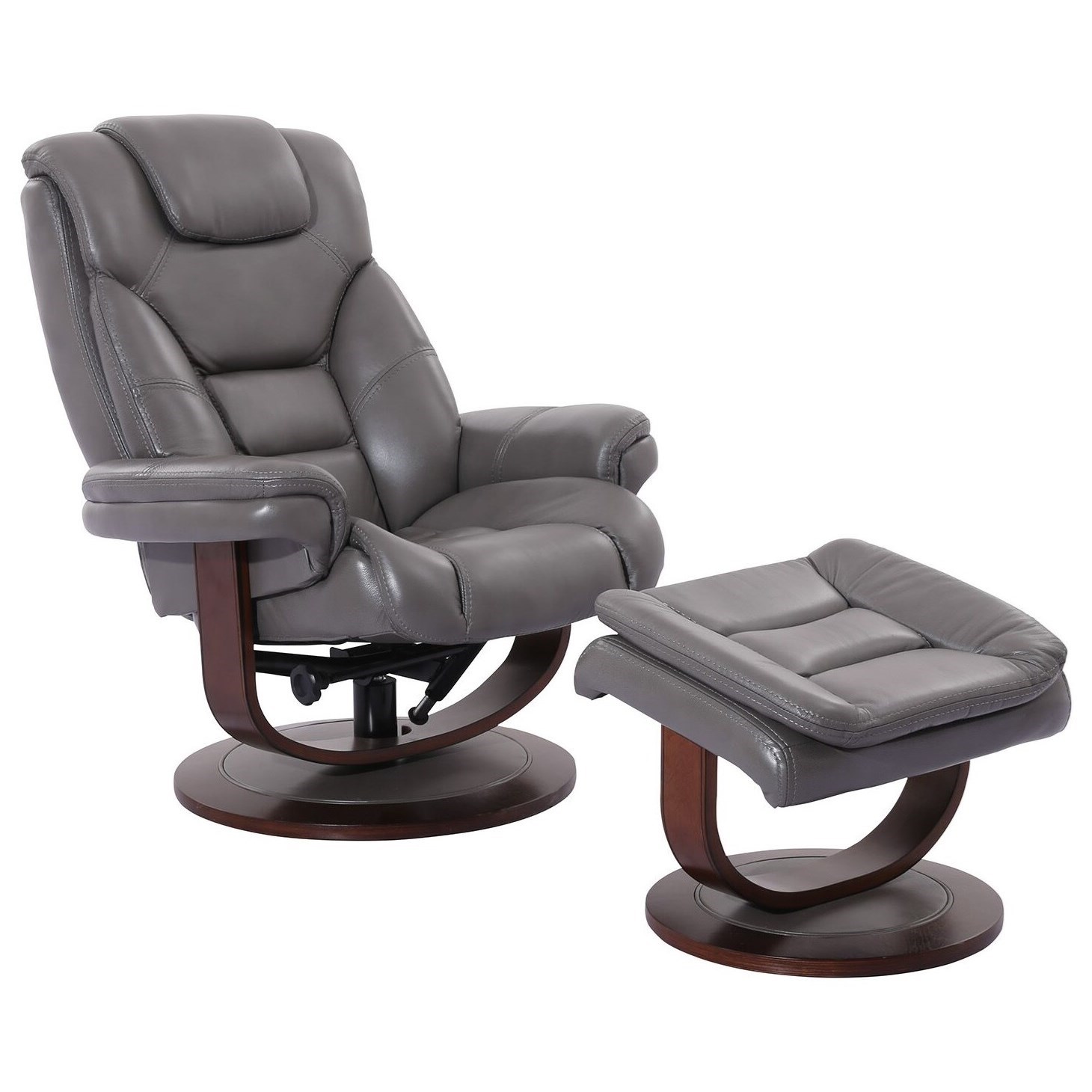 Landes 2 piece swivel lounge chair and best sale ottoman
